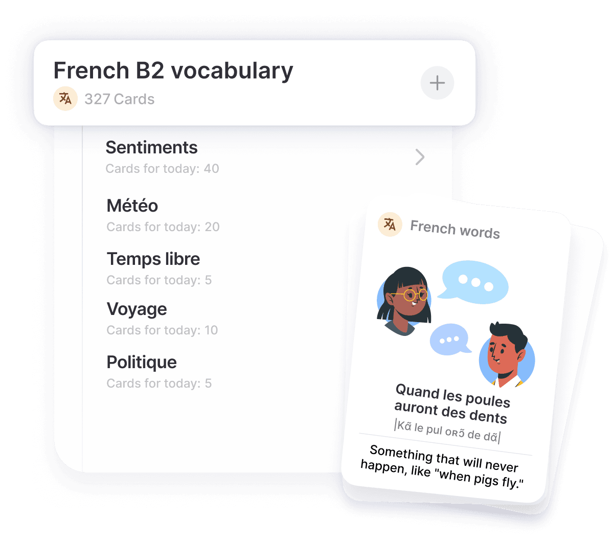All Your French Vocabulary in One Place