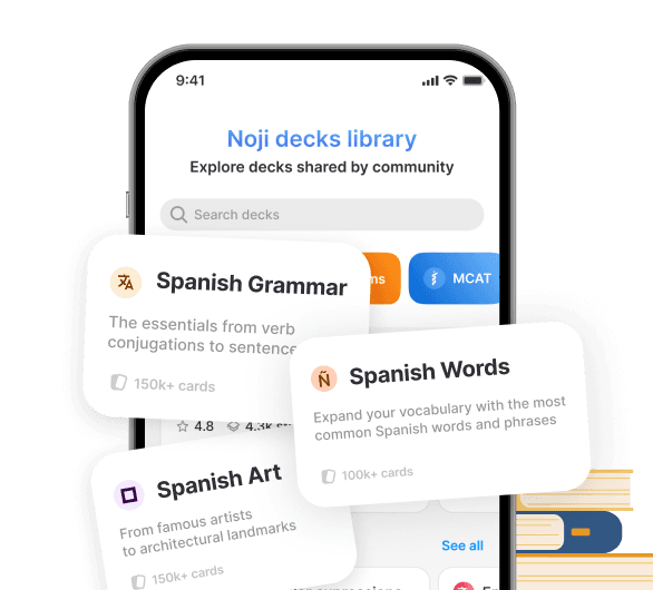 Explore Spanish Decks in the Library