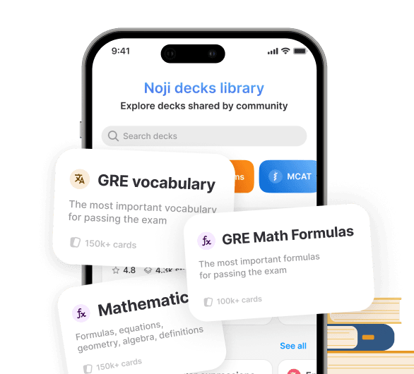 Explore Ready-Made GRE Flashcards