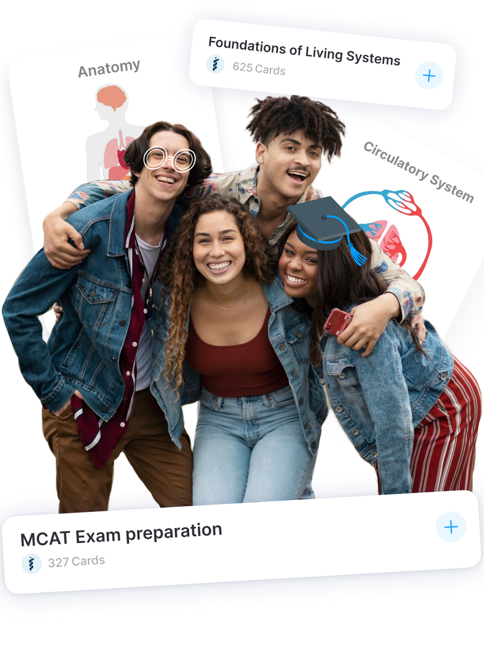 Noji MCAT-Lernkarten für Studenten